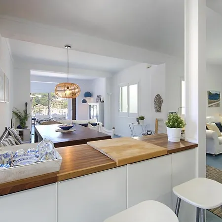 아파트 Penthouse Sa Riera 베구르